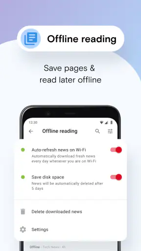 Trình duyệt Opera Mini beta screenshot
