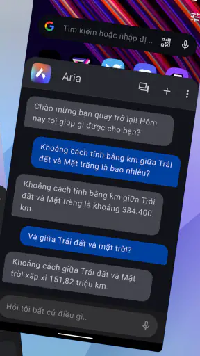 Trình duyệt Opera với VPN screenshot
