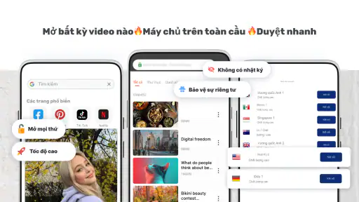 Trình duyệt proxy screenshot