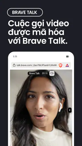 Trình duyệt web cá nhân Brave screenshot