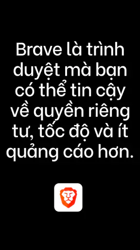 Trình duyệt web cá nhân Brave screenshot