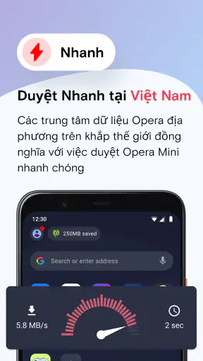 Trình duyệt web Opera Mini screenshot