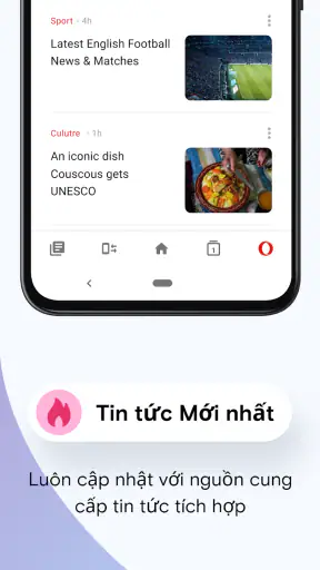 Trình duyệt web Opera Mini screenshot