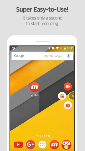 Trình ghi màn hình Mobizen screenshot