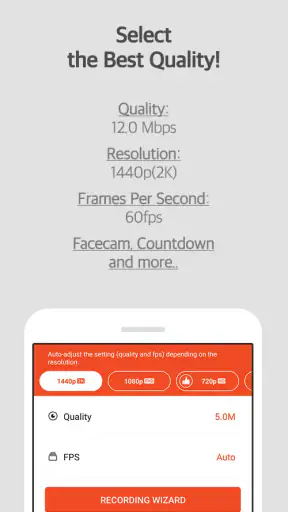 Trình ghi màn hình Mobizen screenshot