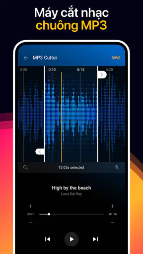 Trình phát nhạc screenshot