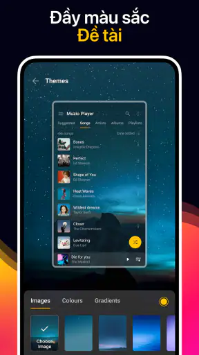 Trình phát nhạc screenshot
