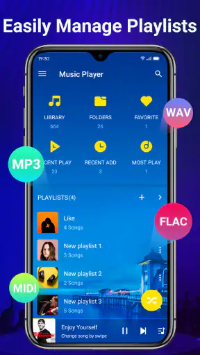 Trình phát nhạc & Bộ chỉnh âm screenshot