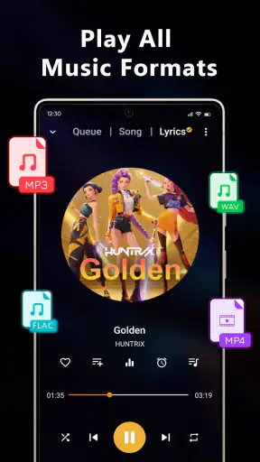 Trình phát nhạc và video screenshot