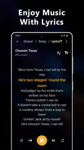 Trình phát nhạc và video screenshot