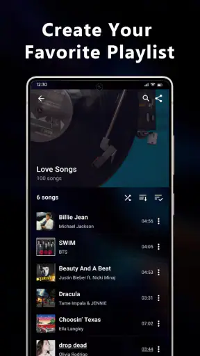 Trình phát nhạc và video screenshot