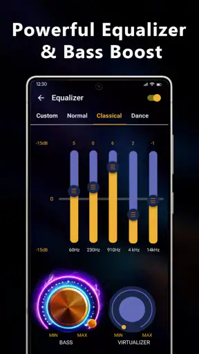 Trình phát nhạc và video screenshot