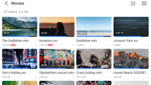 Trình phát video HD screenshot