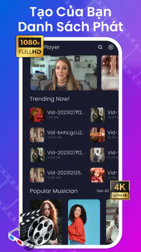 Trình phát video và nhạc screenshot