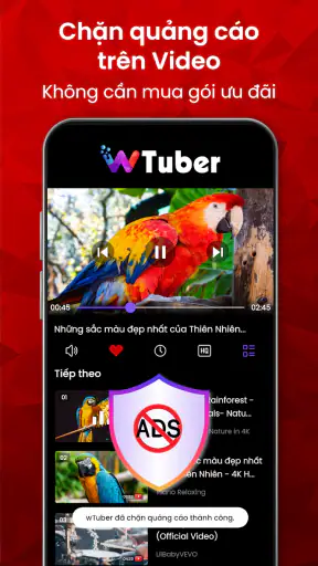 Trình Phát Video - wTuber screenshot