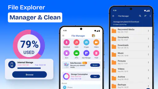 Trình quản lý tệp screenshot