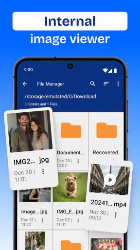 Trình quản lý tệp screenshot