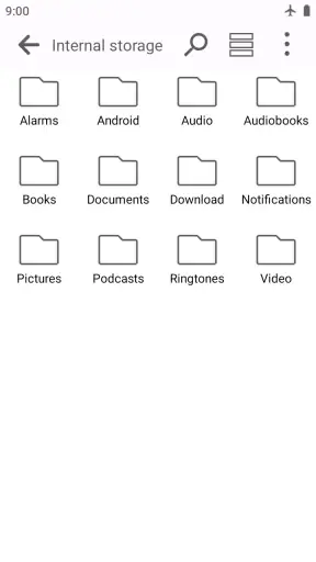 Trình quản lý tệp đơn giản screenshot