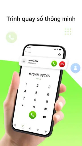 Trình quay số điện thoại screenshot