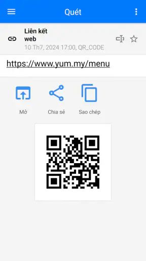 Trình quét Mã QR & Mã vạch screenshot