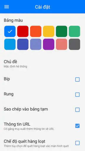 Trình quét Mã QR & Mã vạch screenshot