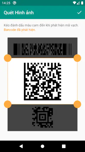 Trình quét QR và mã vạch screenshot
