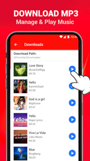 Trình tải nhạc - Tải nhạc Mp3 screenshot