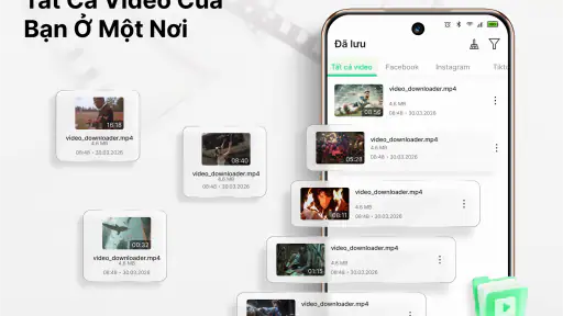 Trình Tải Xuống Tất Cả Video screenshot