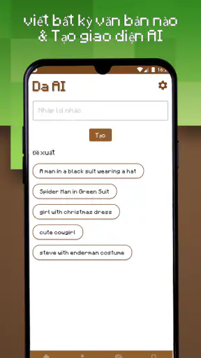 Trình tạo gói da cho Minecraft screenshot