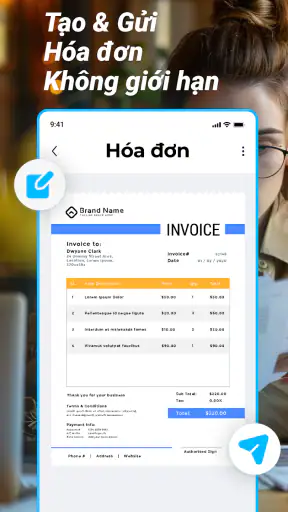 Trình tạo Hóa đơn Đơn giản screenshot