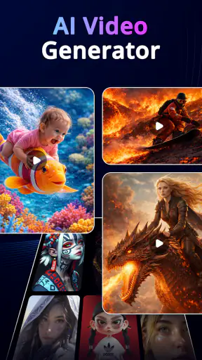 Trình Tạo Video AI 3D screenshot