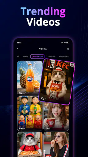 Trình Tạo Video AI 3D screenshot