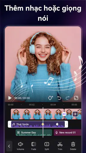 Trình tạo video có nhạc, Ảnh screenshot