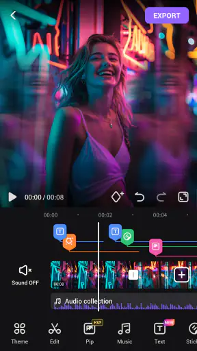 Trình tạo video có nhạc, Ảnh screenshot