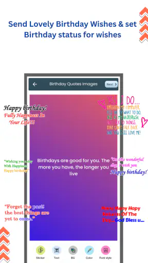 Trình tạo video sinh nhật screenshot
