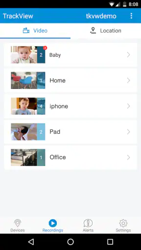 Trình xem TrackView screenshot