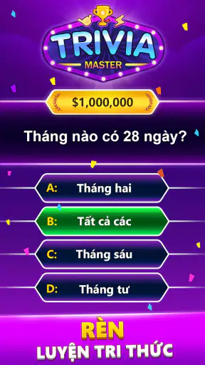 Trivia Master -trò chơi đố chữ screenshot