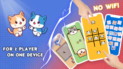 Trò Chơi 2 Người: 2 Cats screenshot