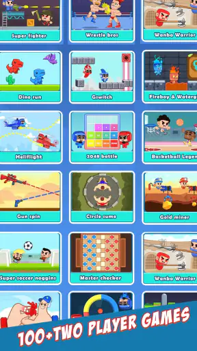 Trò chơi 2 người & 4 người screenshot