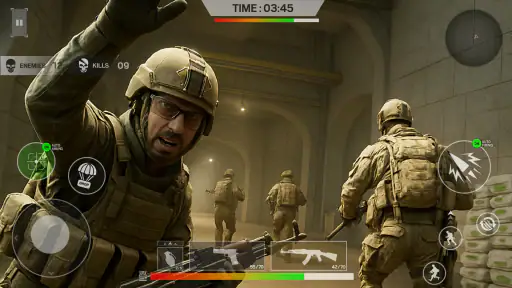trò chơi bắn súng ngoại tuyến screenshot