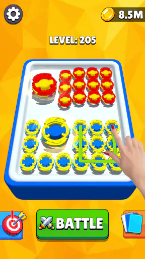 Trò chơi chiến đấu Spinner Mer screenshot