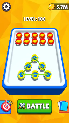 Trò chơi chiến đấu Spinner Mer screenshot