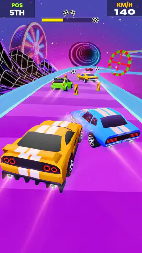 Trò chơi đua xe bậc thầy screenshot
