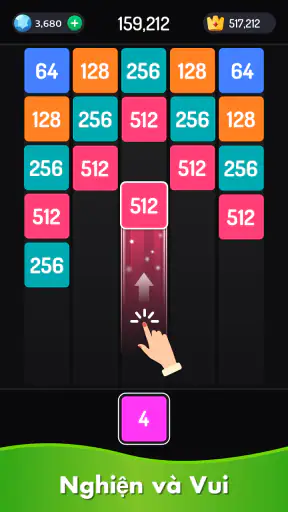 Trò chơi ghép số 2048 screenshot