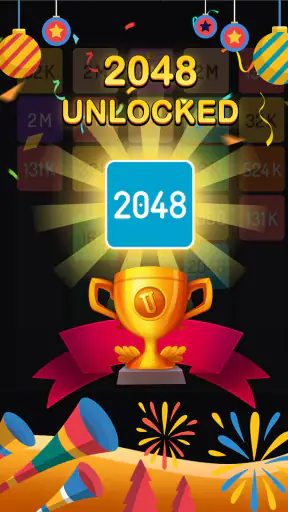 Trò chơi ghép số 2048 screenshot