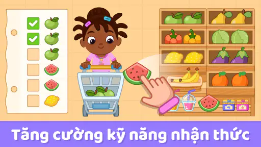 Trò chơi giáo dục bé gái 2+ screenshot