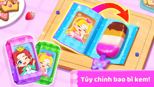 Trò Chơi Kem Gấu Trúc Nhỏ screenshot