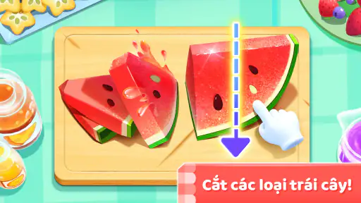 Trò Chơi Kem Gấu Trúc Nhỏ screenshot