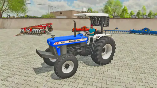 Trò chơi lái máy kéo thực sự screenshot