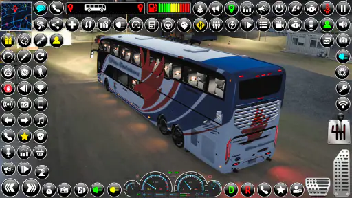 trò chơi lái xe buýt thành phố screenshot